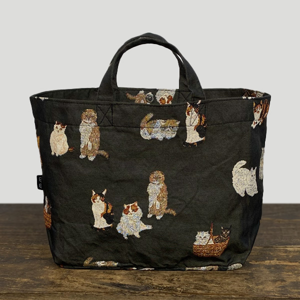 松尾ミユキ 猫柄バッグ 猫グッズ 雑貨 ボート アンド トートバッグ