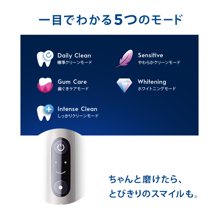 オーラルB 電動歯ブラシ ブラウン 公式ストア iO7 ブラックオニキス