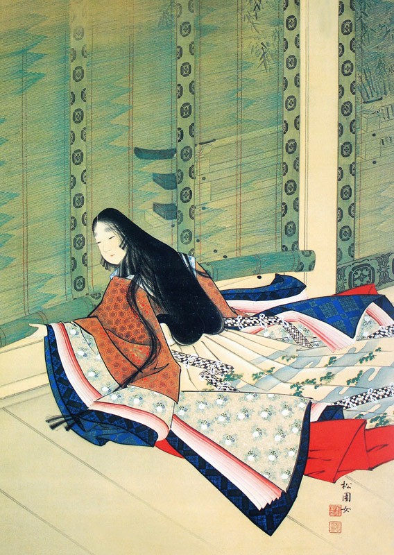 複製画A3(額無し) 上村松園(No.21~40) 不織布和紙風 : orieoriginal