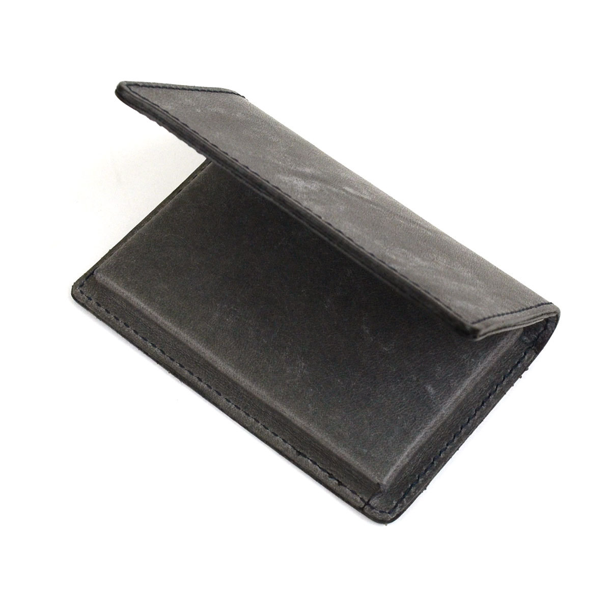 名刺入れ カードケース 箱型 日本製 イタリアンレザー 本革 財布