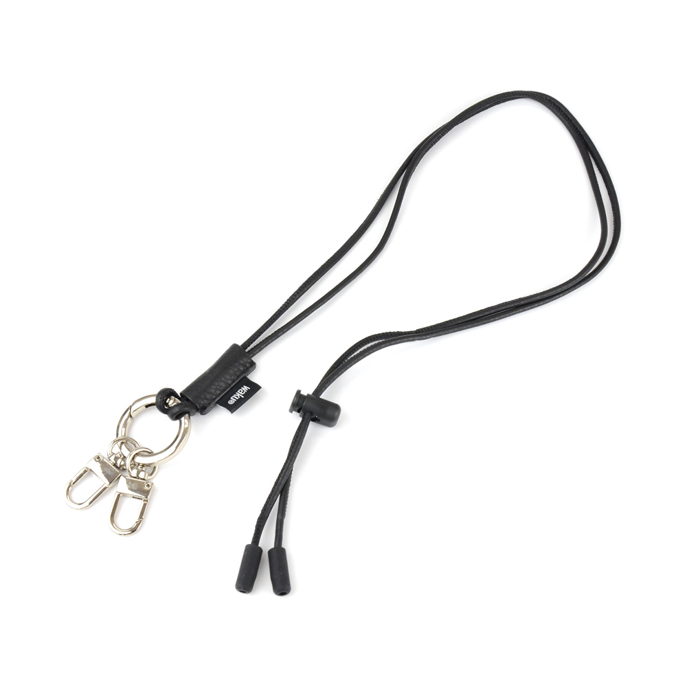 waku（ワク） ネックストラップ キーリング レザーネックストラップ 本