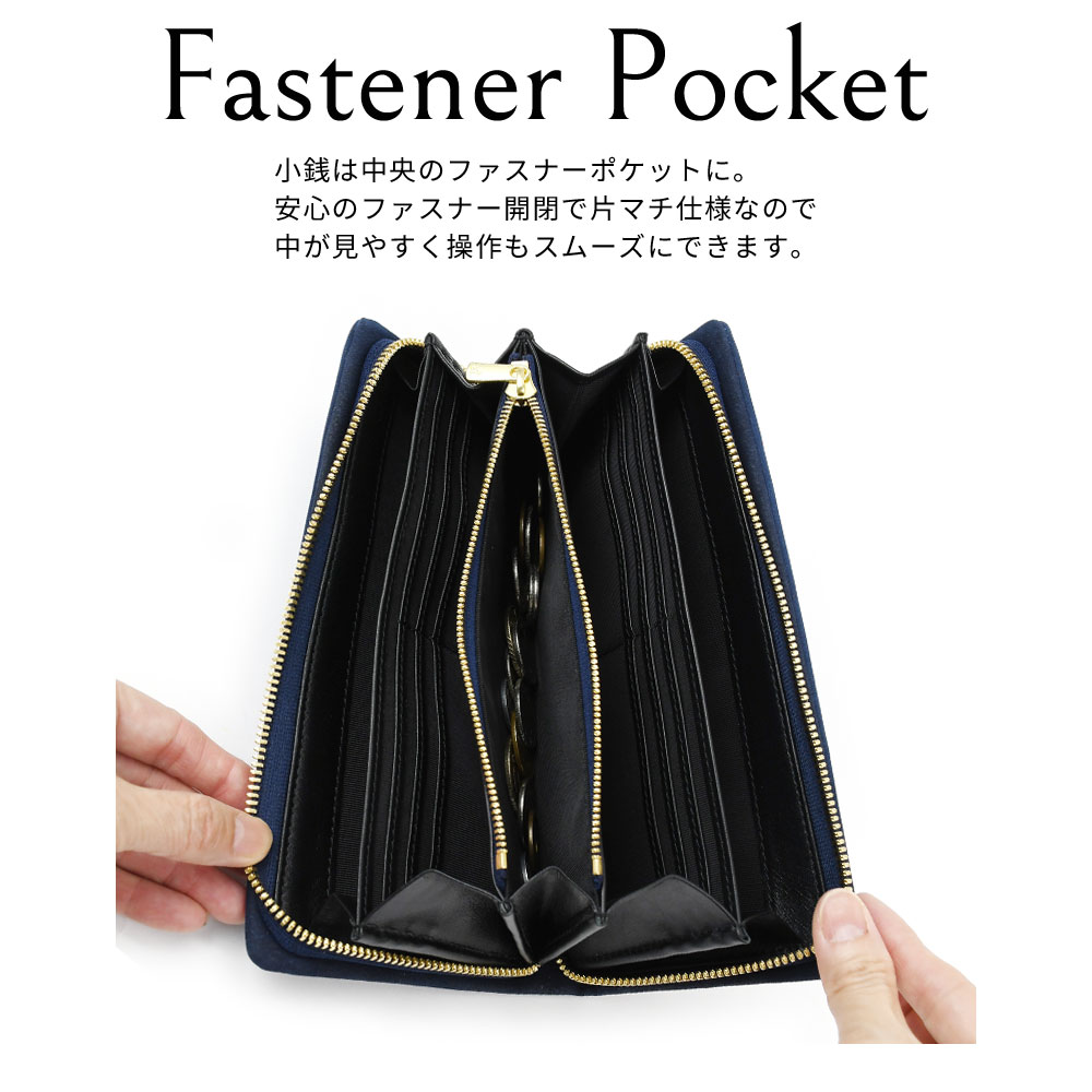 BAGGY PORT（バギーポート） 長財布 ラウンドファスナー 大容量 カード