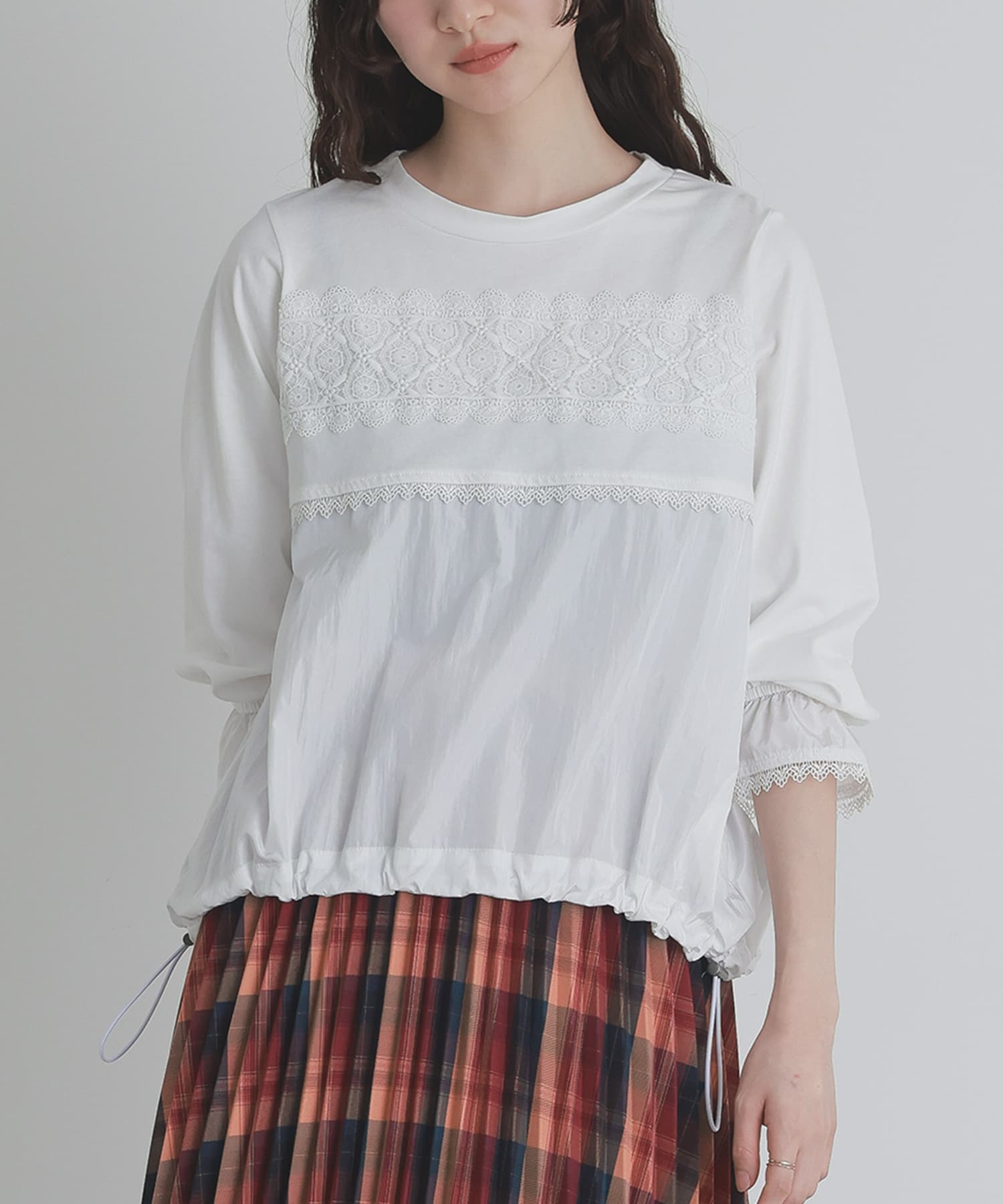 osharewalker（オシャレウォーカー） カットソー 七分袖 レディース