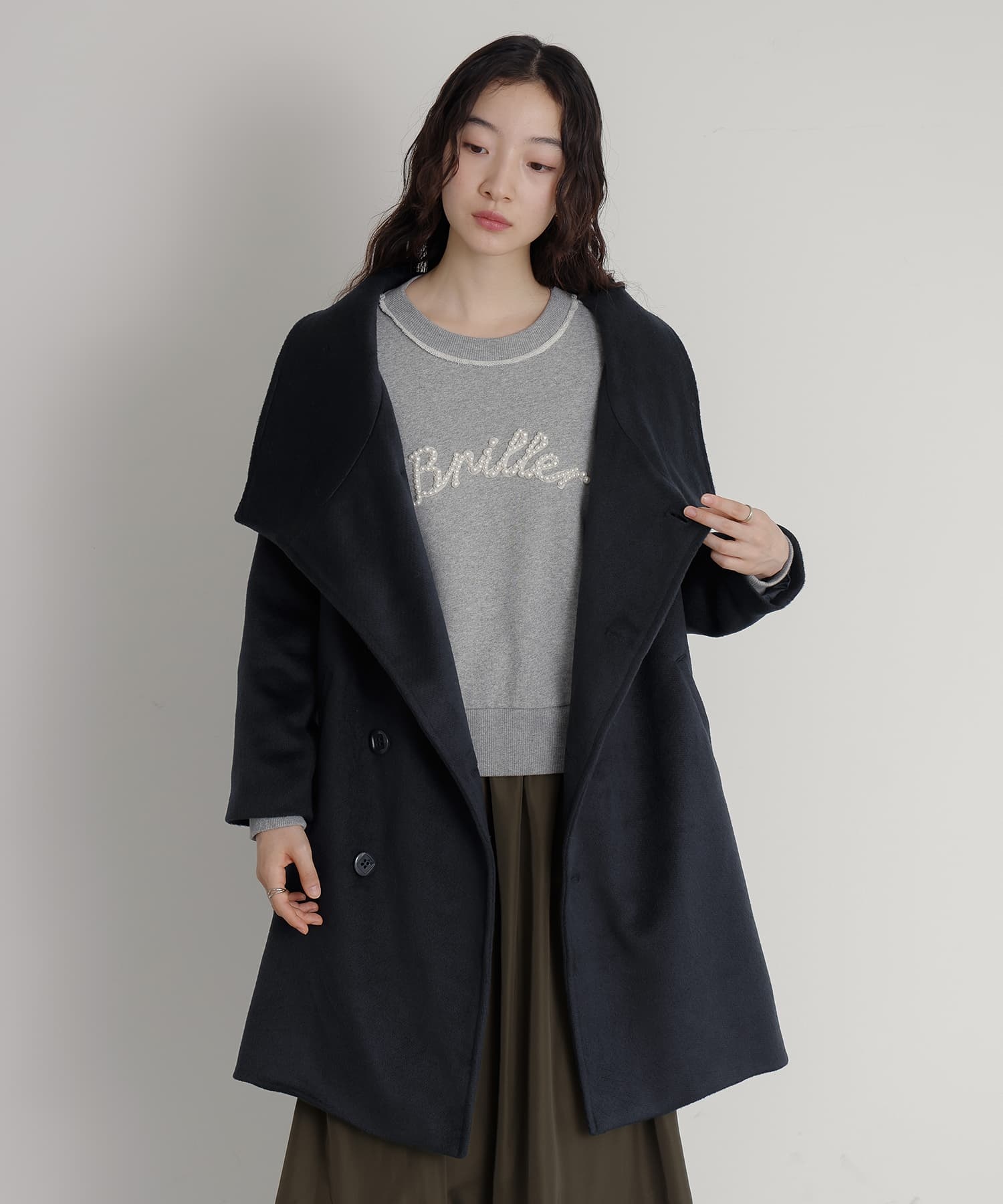 osharewalker（オシャレウォーカー） コート レディース 秋冬 スタンド