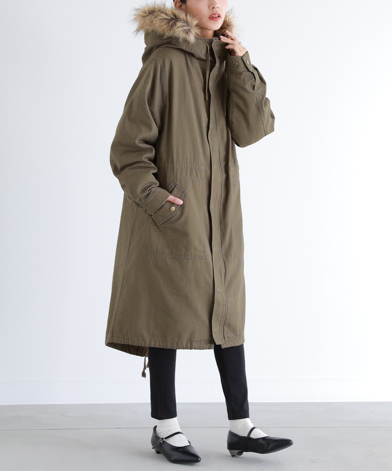 osharewalker（オシャレウォーカー） コート モッズコート レディース