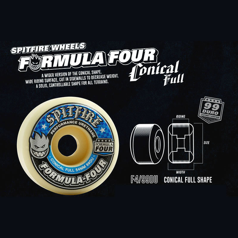 SPITFIRE WHEELS スピットファイヤー FORMULA FOUR CONICAL FULL