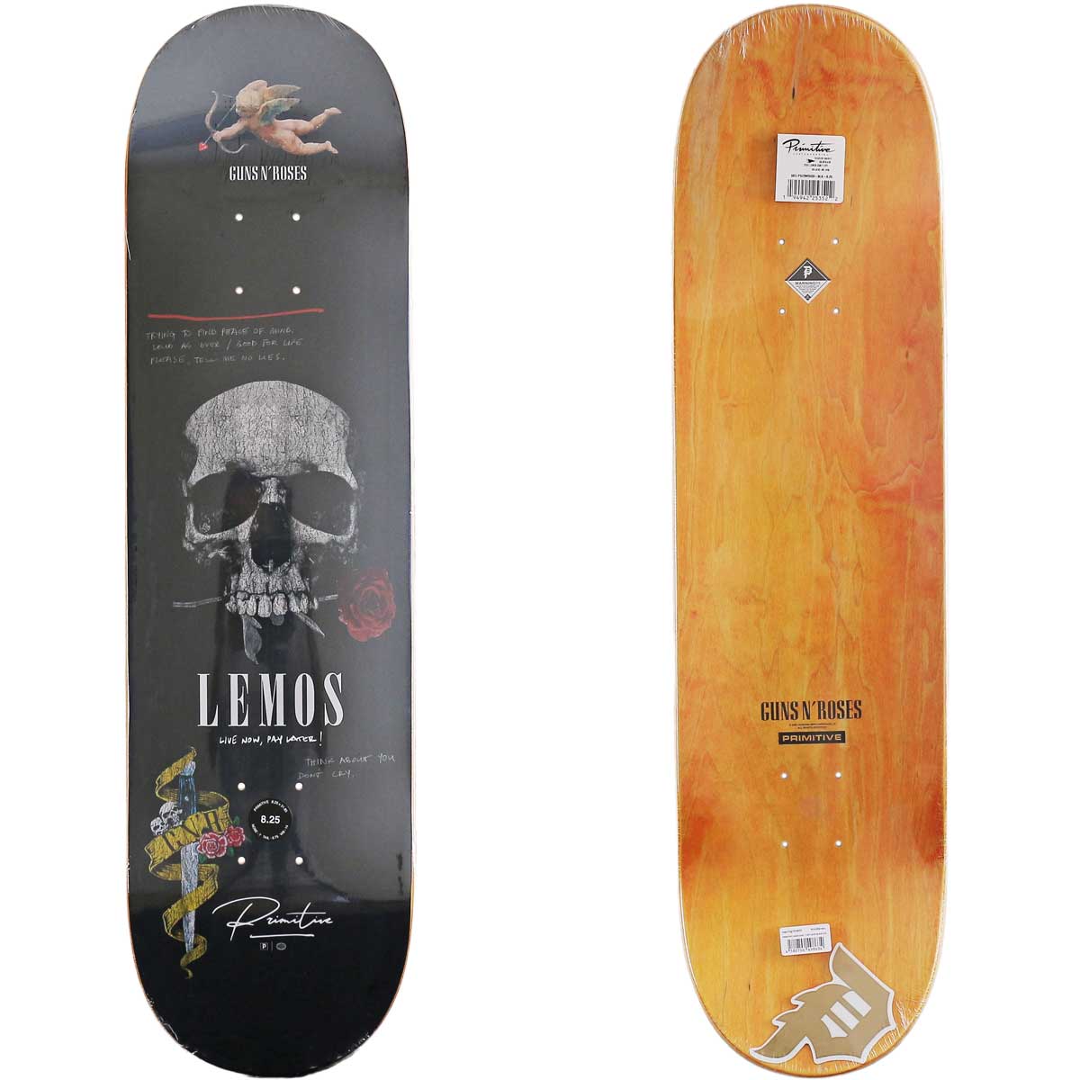PRIMITIVE（プリミティブ） 8.25インチ スケボー デッキ Primitive