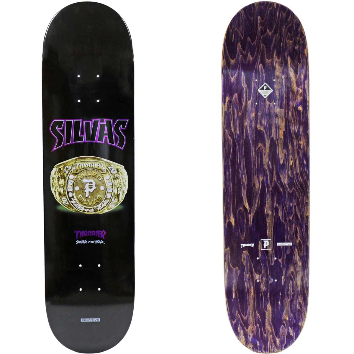 PRIMITIVE（プリミティブ） 8.0インチ スケボー デッキ Primitive