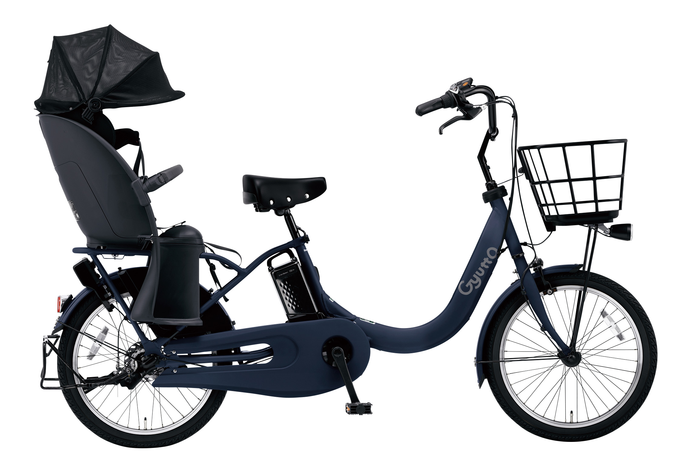 Gyutto 電動アシスト自転車 電動自転車 子乗せ付き Panasonic