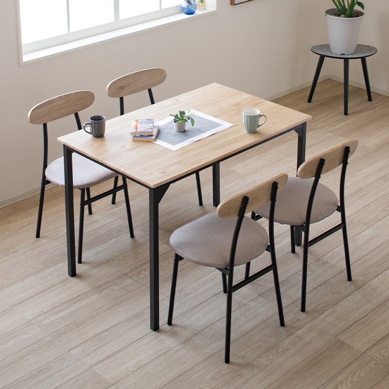 ダイニングテーブルセット 4人用 5点 おしゃれ 幅110cm ダイニング