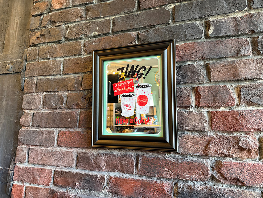 Coca Cola（コカコーラ） ヴィンテージミラーサイン （ZING