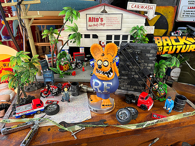 RAT FINK（ラットフィンク） ファンコ ボビングヘッド （オレンジ