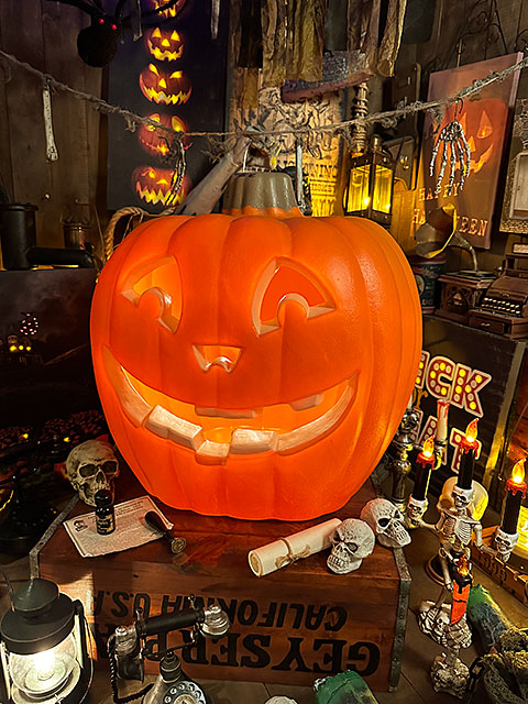 超特大サイズ！ ビッグ パンプキンランタン ラウンド 52cm （XXLサイズ