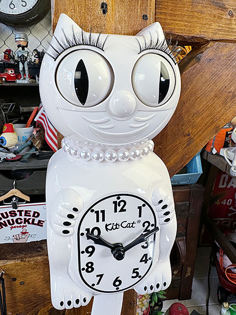キット キャット クロック （ホワイトレディ） MADE IN U.S.A.
