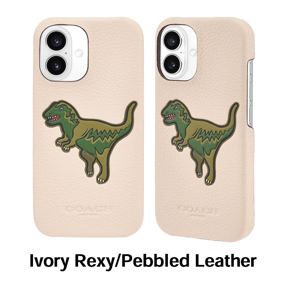 コーチ iPhone16 16pro スマホケース ブランド 恐竜 カバー かわいい