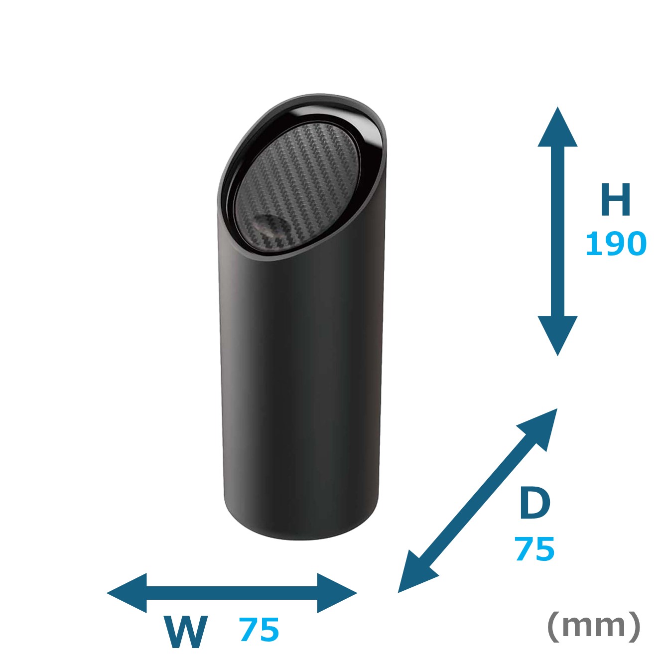 カーメイト（CARMATE） 車 ゴミ箱 DZ543 ソフトゴミ箱 スラッシュ