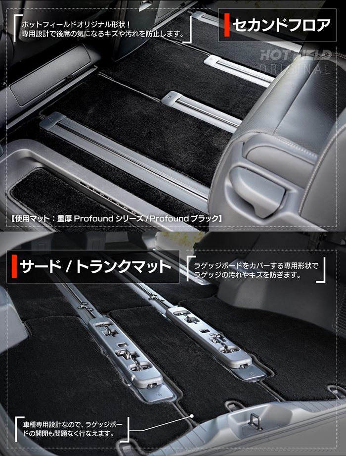 トヨタ（TOYOTA） 新型 アルファード ヴェルファイア 40系 フロア