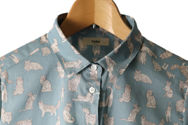 パークス Parkes ブラウス 長袖 シャツ PY2333026 2023AW Mサイズ 日本