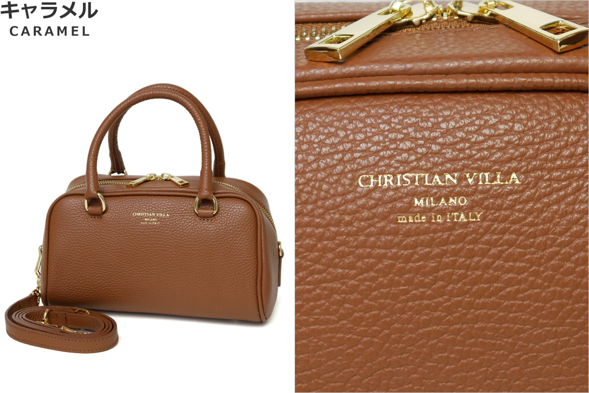CHRISTIAN VILLA（クリスチャンヴィラ） ミニボストンバッグ ミニ