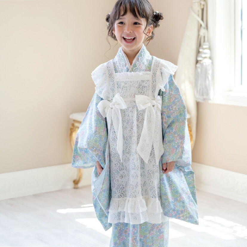 Catherine Cottage（キャサリンコテージ） エプロン着物ワンピース