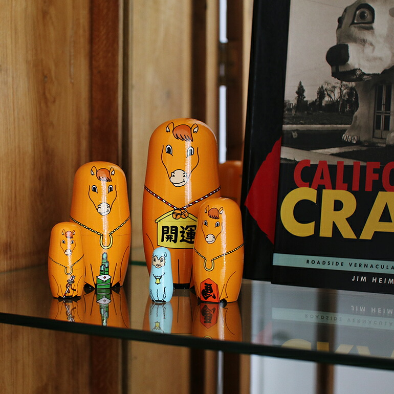 DETAIL（ディテール） マトリョーシカ 干支 2026年 午 馬 縁起物