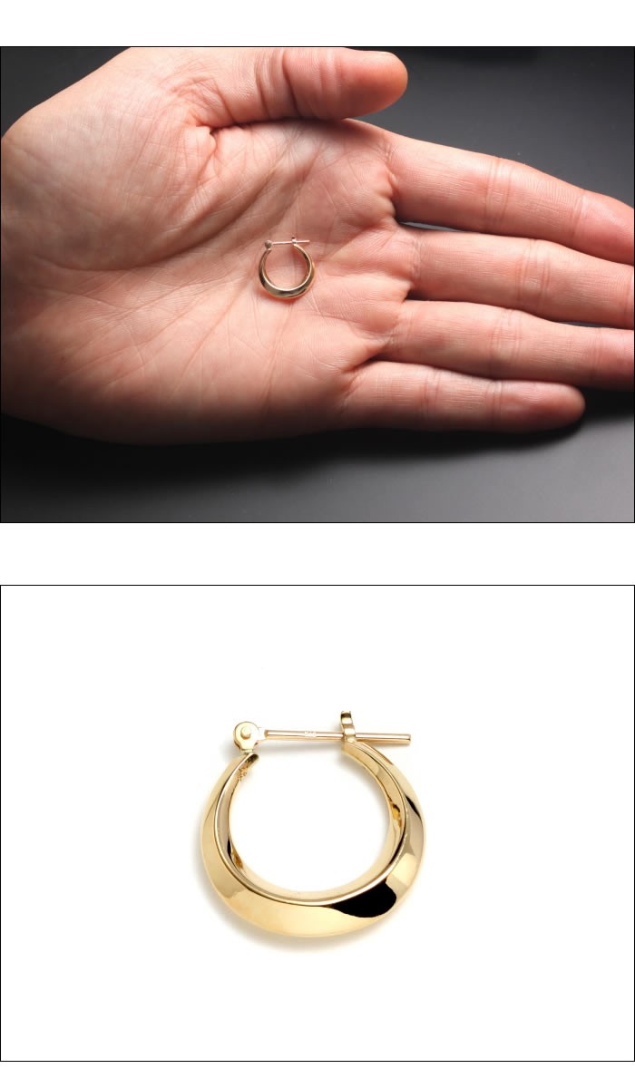 Sympathy of Soul（シンパシーオブソウル） Moon Hoop Pierce K10