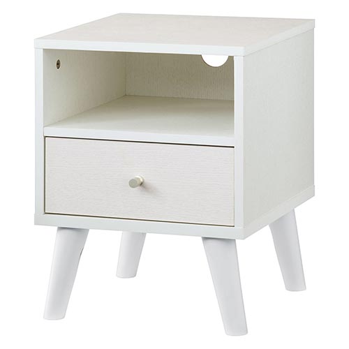 ぼん家具 【完成品】 ベッドサイドチェスト ナイトテーブル ナイト