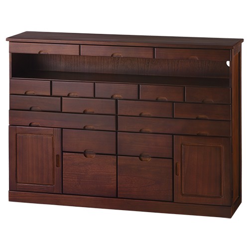 ぼん家具 電話台 おしゃれ ルーター収納 FAX台 卓上 収納 引き出し