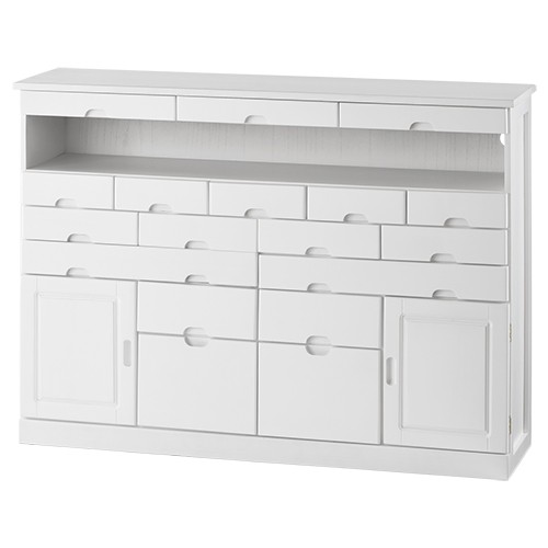 ぼん家具 電話台 おしゃれ ルーター収納 FAX台 卓上 収納 引き出し