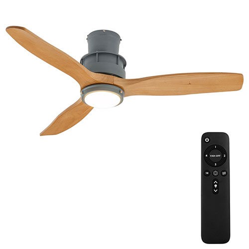 ぼん家具 シーリング ライト 調光 シーリングファン 電球色 LED