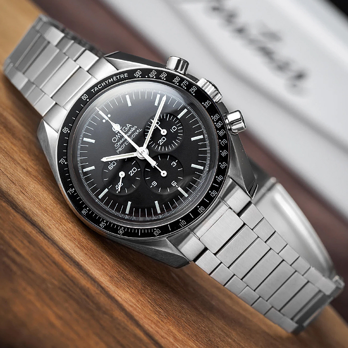 時計ベルト バンド オメガ スピードマスター用 メタルブレスレット