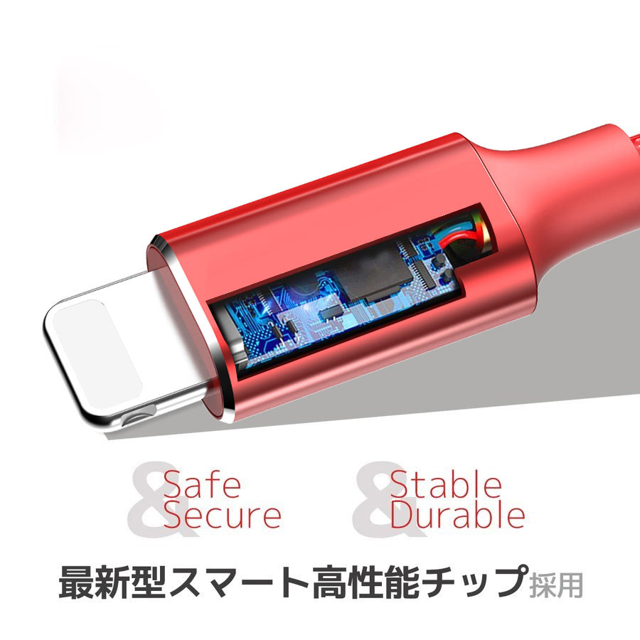 iPhone 充電 ケーブル 2m 3m 充電ケーブル Type-C タイプC TypeC 8PIN