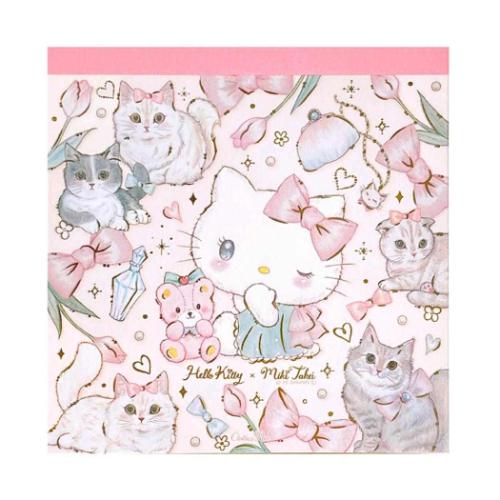 メモ帳 メモパッド エレガンス ハローキティ サンリオキャラクターズx