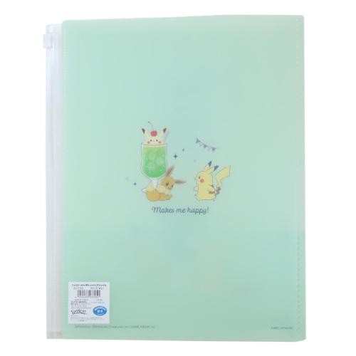 ポケットモンスター ファスナー付き6ポケットクリアファイル A4