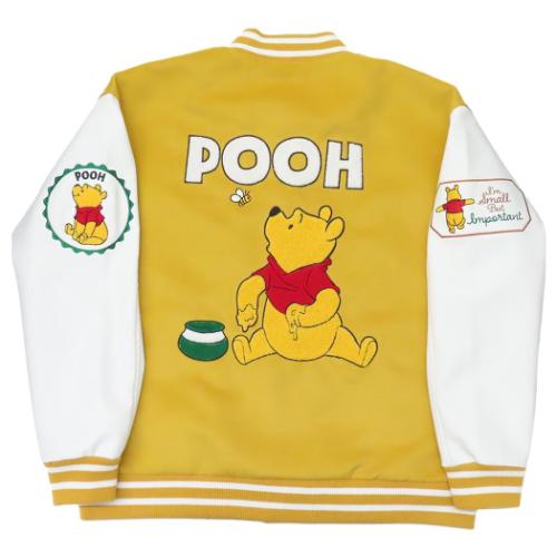 アウター メンズ スタジャン くまのプーさん ディズニー マイルド