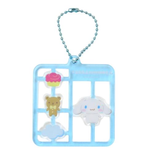 シナモロール キーチェーン プラスチックモデル風キーホルダー