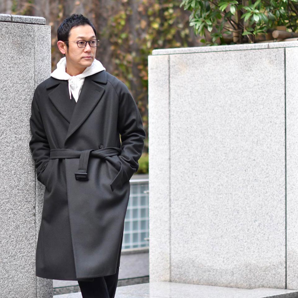 HEVO（イーヴォ） HEVO【イーヴォ】ダブルブレストコート BRINDISI