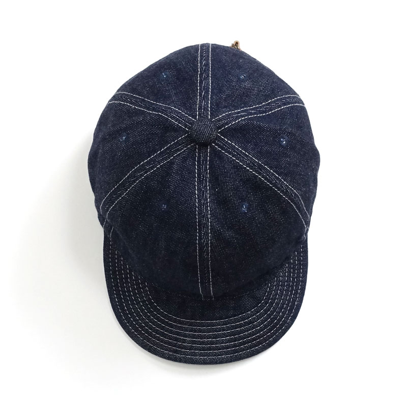 メール便可 HIGHER ハイヤー HT18006 セルビッチ デニム キャップ