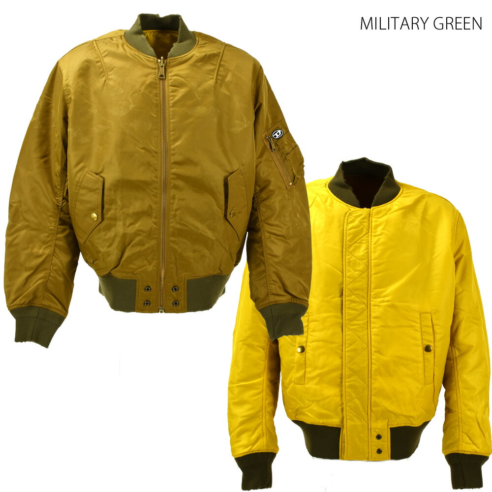 DIESEL（ディーゼル） 【並行輸入品】ディーゼル MA1 メンズ ボンバー