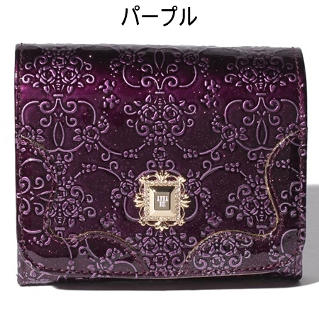 ANNA SUI（アナスイ） 折財布 ルーミー 二つ折り財布 : Clover Leaf