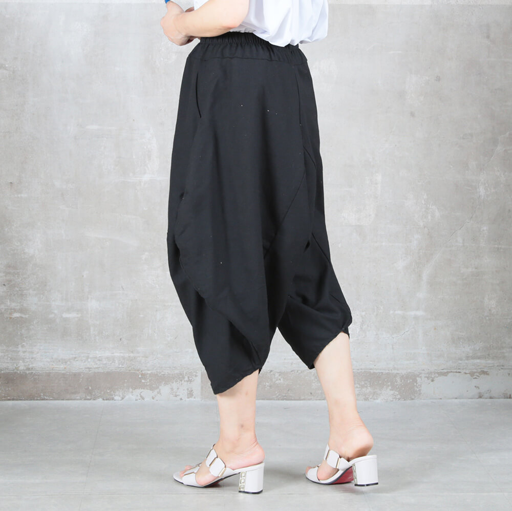 サルエルパンツ 大人 サルエル パンツ ワイドパンツ ガウチョパンツ