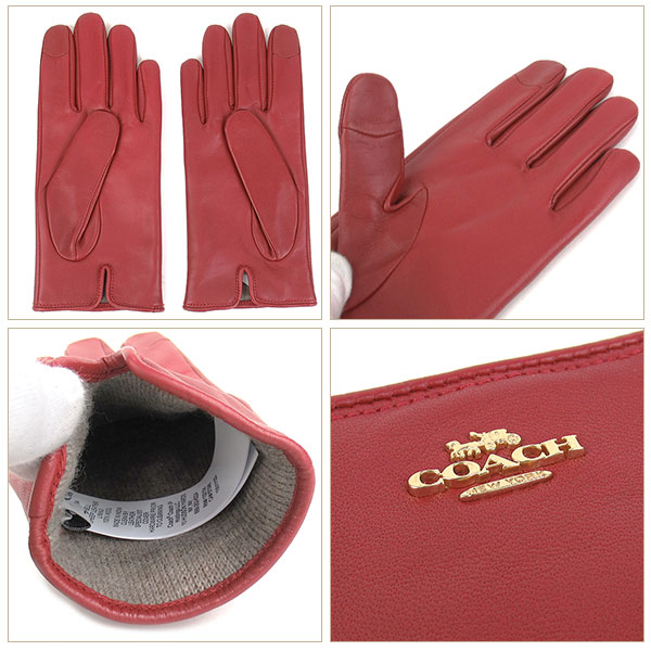 COACH（コーチ） 手袋 グローブ スマートフォン対応 スマホ対応