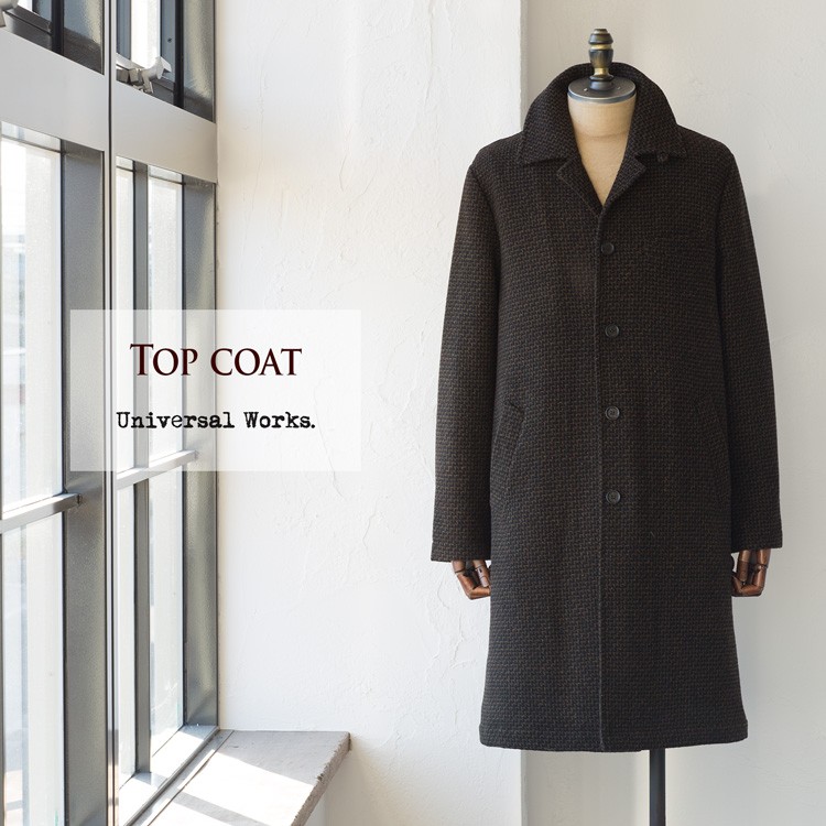 ユニバーサルワークス トップコート カゼンティーノ ウール 17216