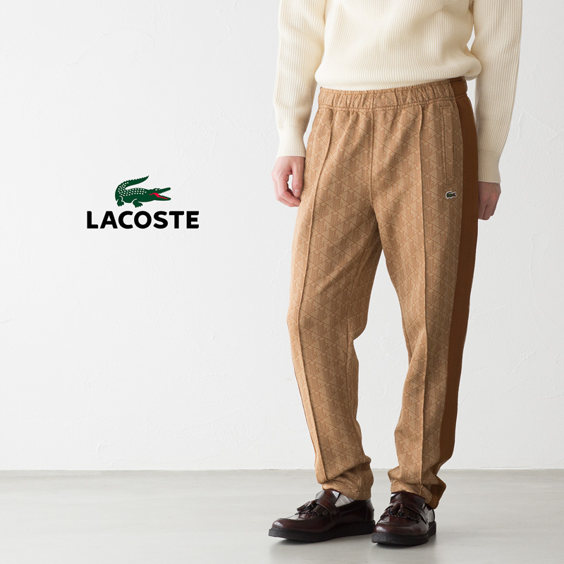 LACOSTE（ラコステ） 20%OFF モノグラム トラックパンツ LACOSTE