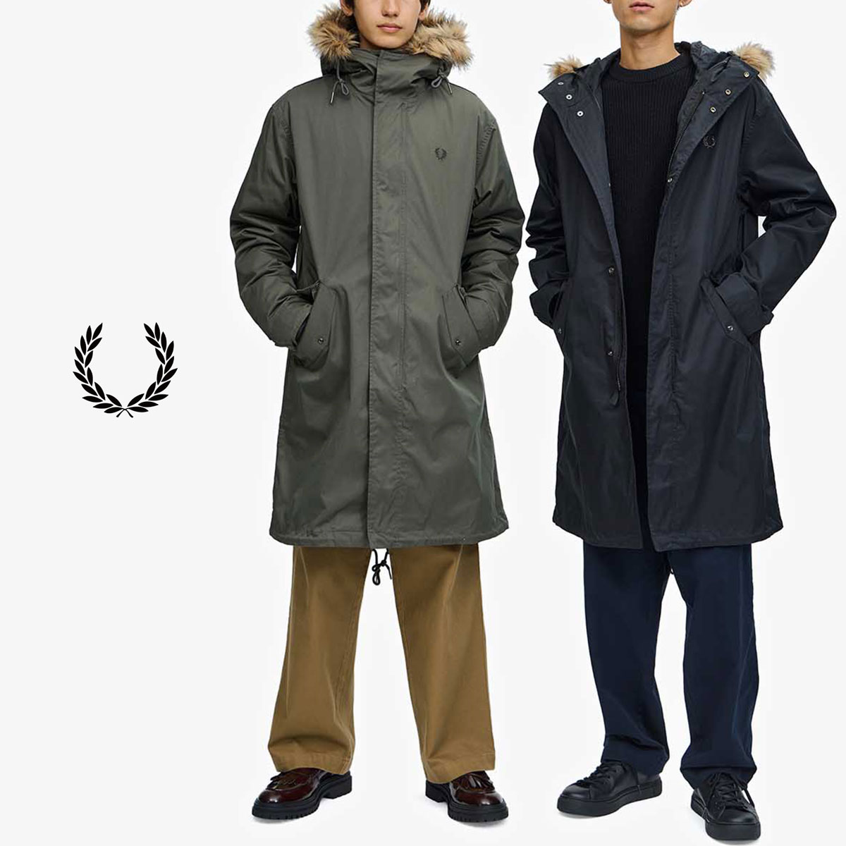 FRED PERRY（フレッドペリー） モッズコート FRED PERRY M-51 ジップ