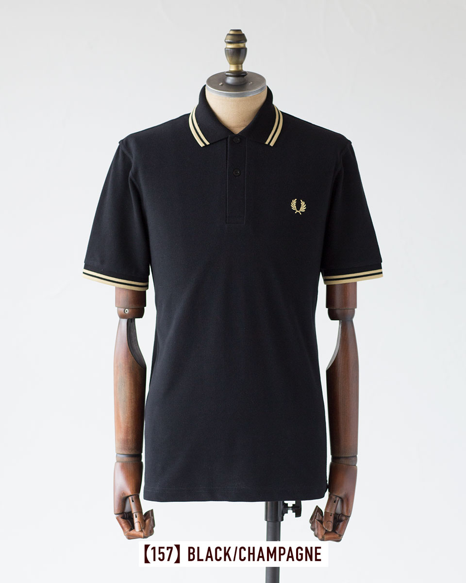 FRED PERRY（フレッドペリー） ポロシャツ M12 英国製 ティップライン