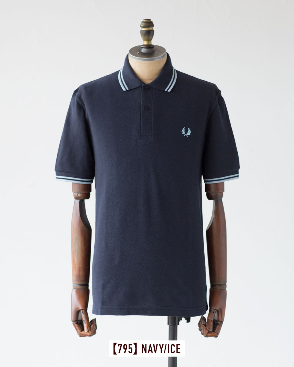 FRED PERRY（フレッドペリー） ポロシャツ M12 英国製 ティップライン
