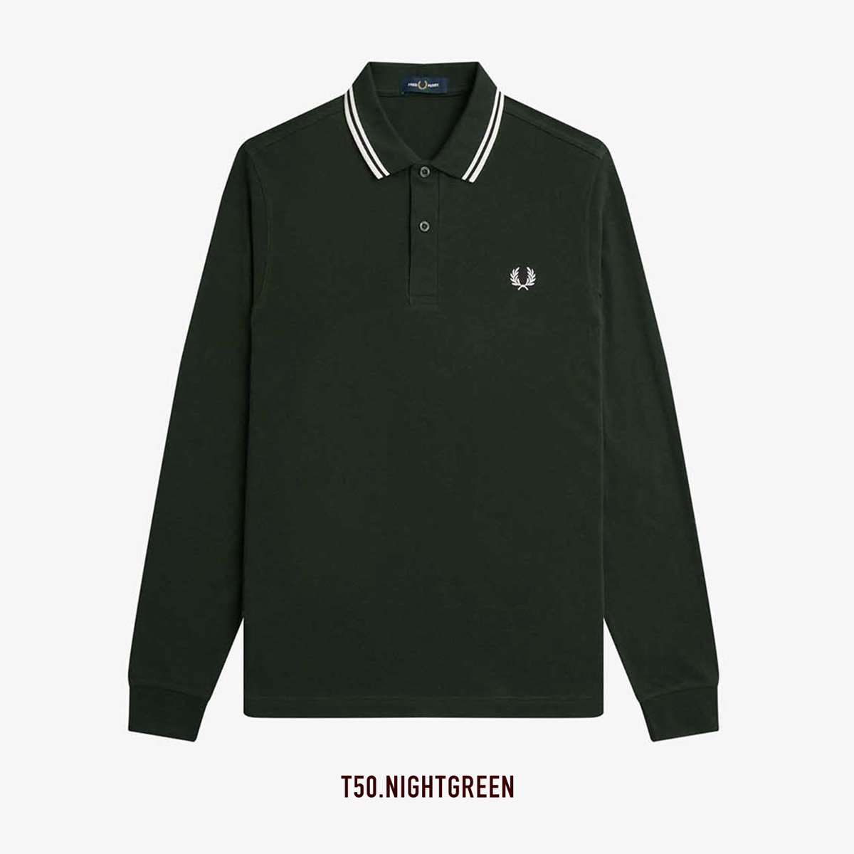 FRED PERRY（フレッドペリー） 長袖 ポロシャツ FRED PERRY M3636
