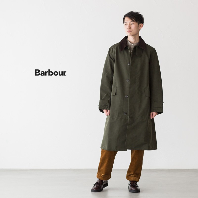 バブアー シングルブレステッド コート 2レイヤー MCA0601 ノン