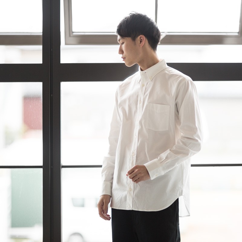 NEPS オックスフォード ボタンダウン シャツ ネップス 日本製 N3101